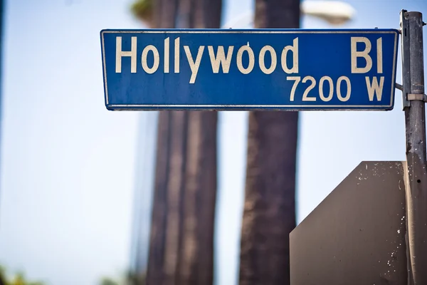 Los Angeles'ta Hollywood sign — Stok fotoğraf