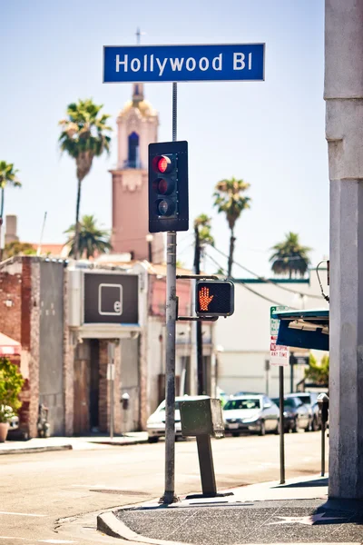 Los Angeles'ta Hollywood sign — Stok fotoğraf