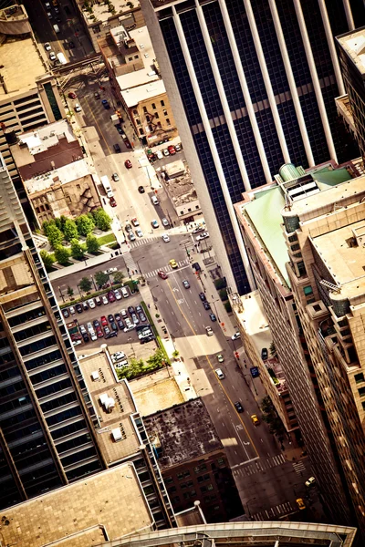 Vista aérea do centro de Chicago — Fotografia de Stock