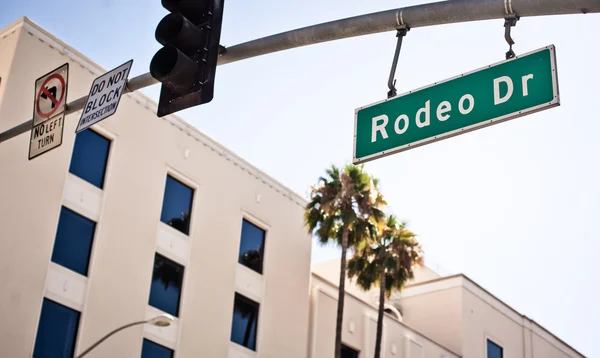 Rodeo drive işareti — Stok fotoğraf