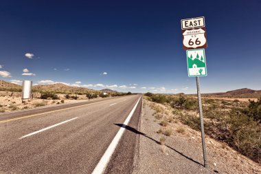 Route 66 sign clipart