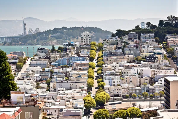 Lombard Street, San Francisco — Stok fotoğraf