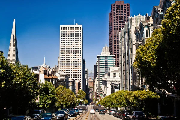 旧金山市中心 — 图库照片