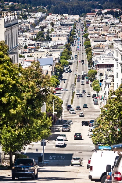 Οδός Λόμπαρντ στο Σαν Φρανσίσκο — Φωτογραφία Αρχείου