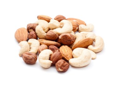 Pile of mixed nuts clipart