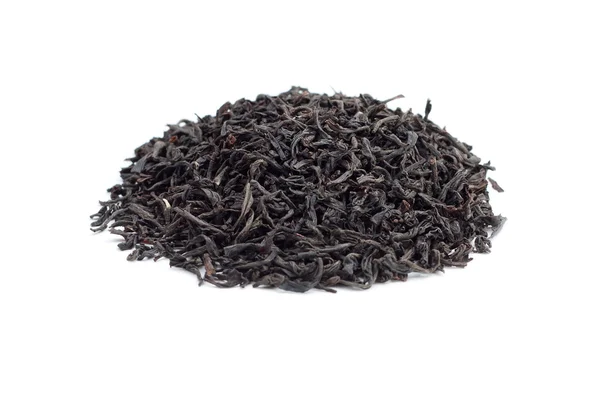 Suchych liści czarnej herbaty — Zdjęcie stockowe