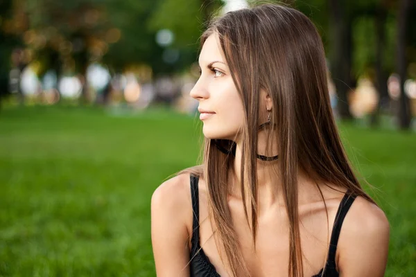 Stock image Portrait of a beautiful young smiling woman