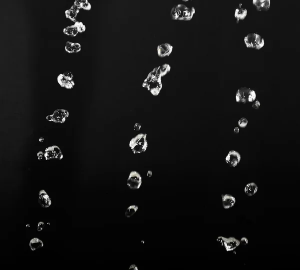 Три брызги воды — стоковое фото