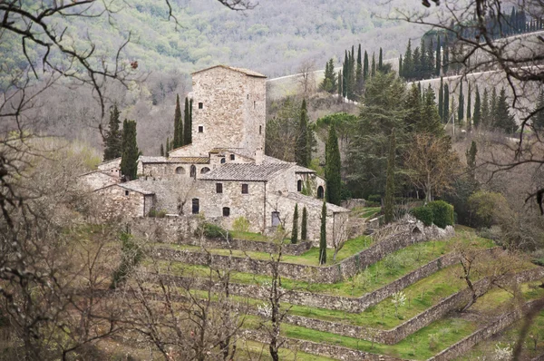 Tuscan Kalesi — Stok fotoğraf