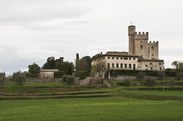 Toscaanse kasteel — Stockfoto