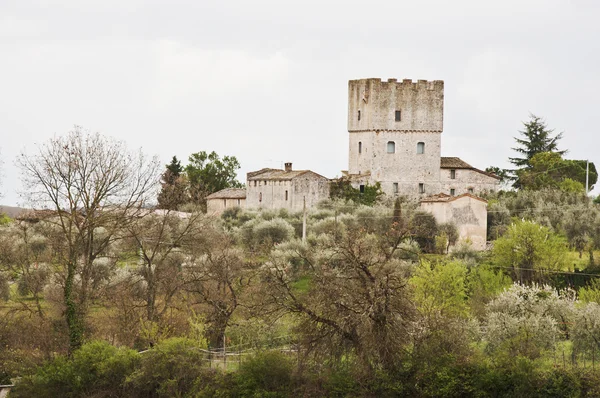 Zamek Toskanii — Zdjęcie stockowe