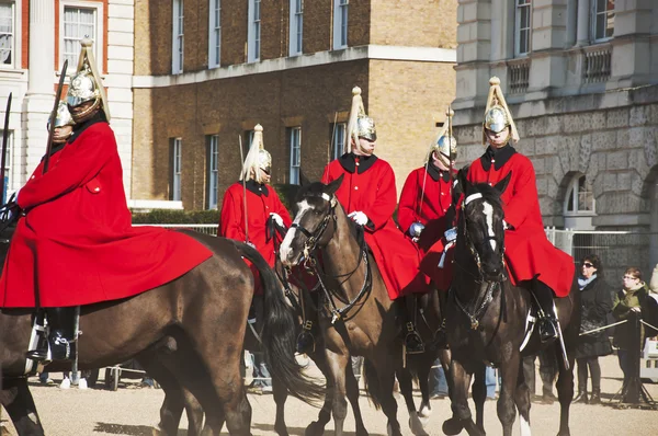 Guardias de caballos de la reina — Foto de Stock