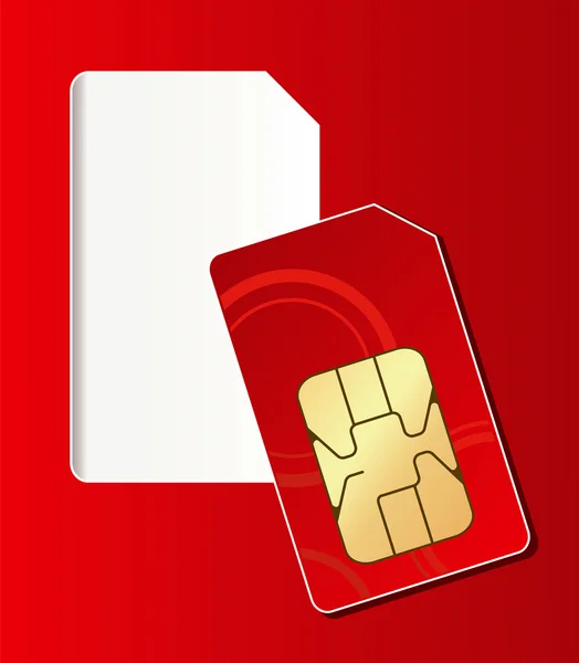 SIM card — Stock Vector