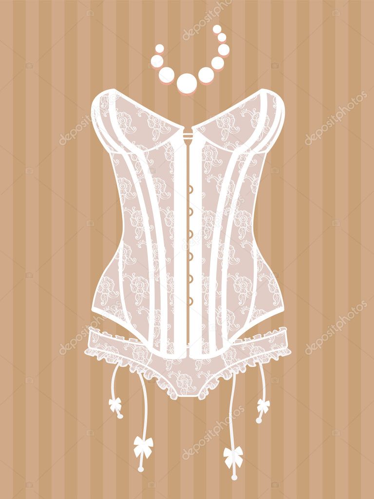 Sexy vintage corset