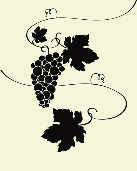 Дикий виноград — стоковый вектор