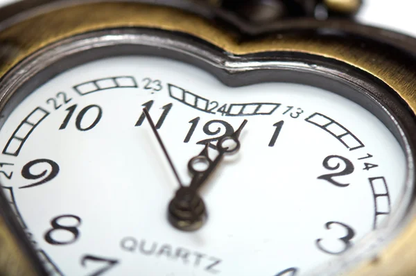 Dial of manual old-time watch — Stock Photo, Image