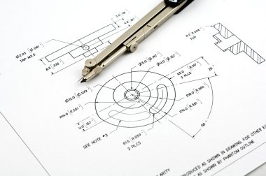 Detaylı teknik resim.