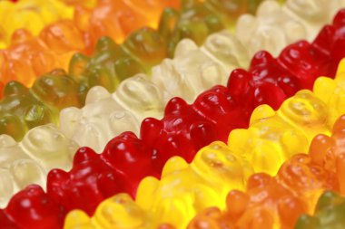 Gummy Bears Pattern clipart