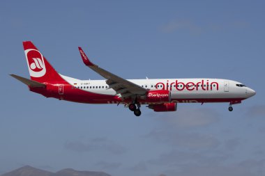 Air Berlin Boeing B737-800 clipart