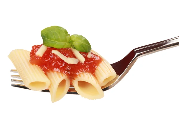 Fresh Pasta isolated on white — Stock Photo, Image