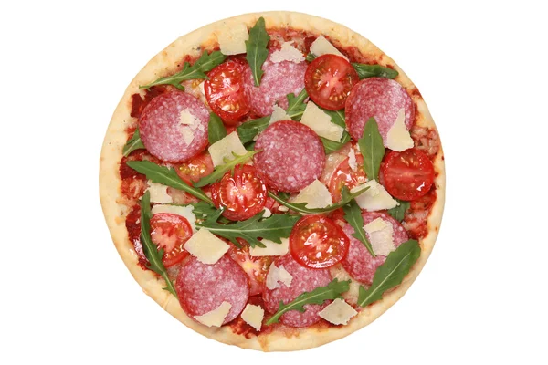 Salami de pizza — Foto de Stock
