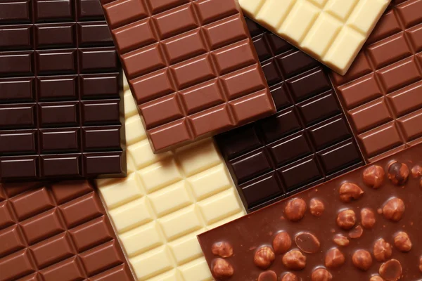 Csokoládé gyűjteménye — Stock Fotó
