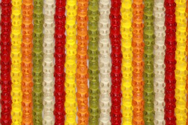 Gummy Bears Pattern clipart