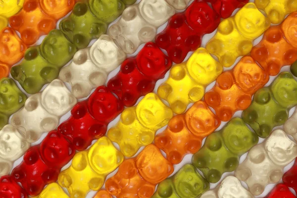 Gummy Bears Background — Stok fotoğraf