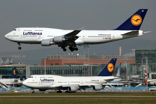 stock image Lufthansa Boeing 747