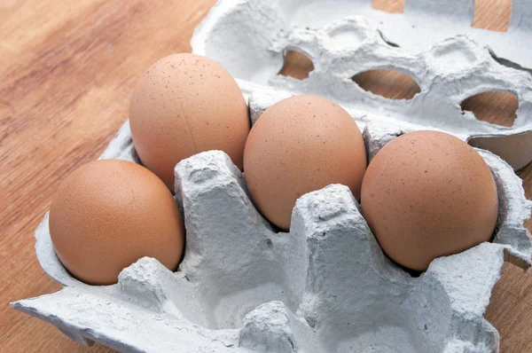 Dört yumurta — Stok fotoğraf