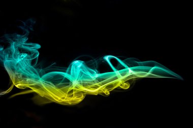 Colored smoke-2 clipart