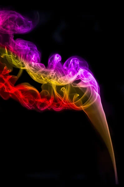 Renkli duman-3 — Stok fotoğraf