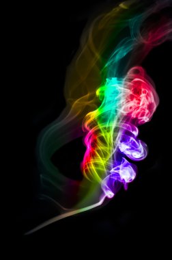 Colored smoke-13 clipart