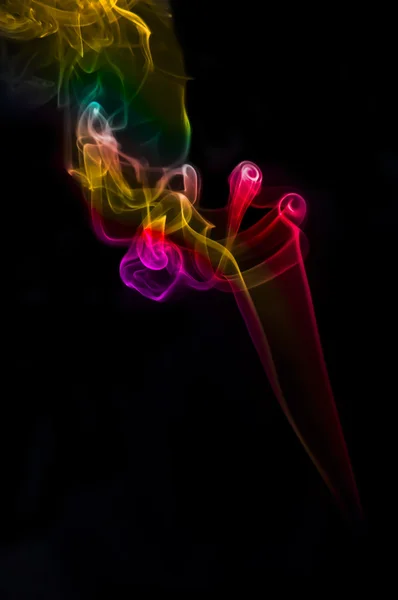 Barevný kouř-7 — Stock fotografie