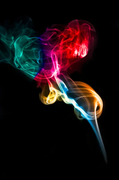 Farbig smoke-5 — Stockfoto