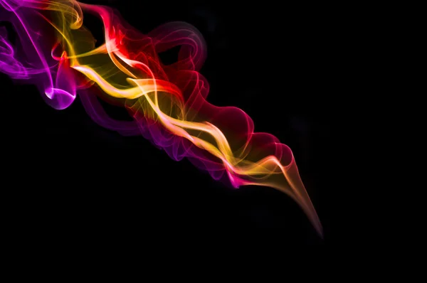 Farbig smoke-11 — Stockfoto