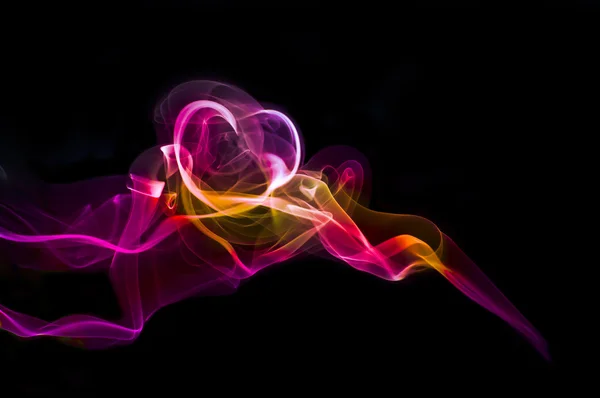 Цветной дым-10 Стоковое Фото