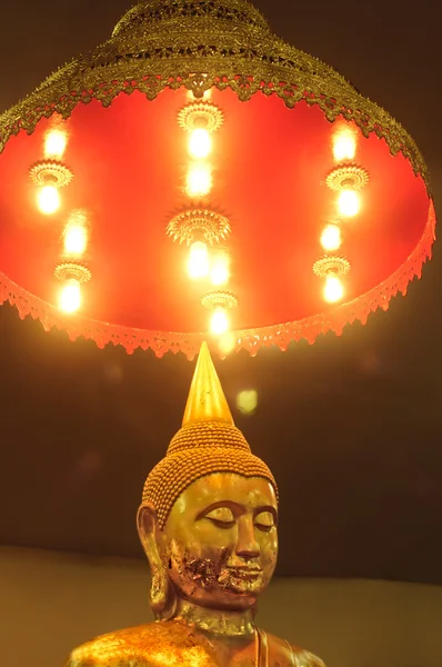 Licht op de Boeddha — Stockfoto