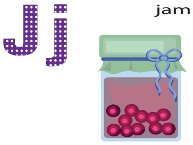 Çocuk alfabesi, j
