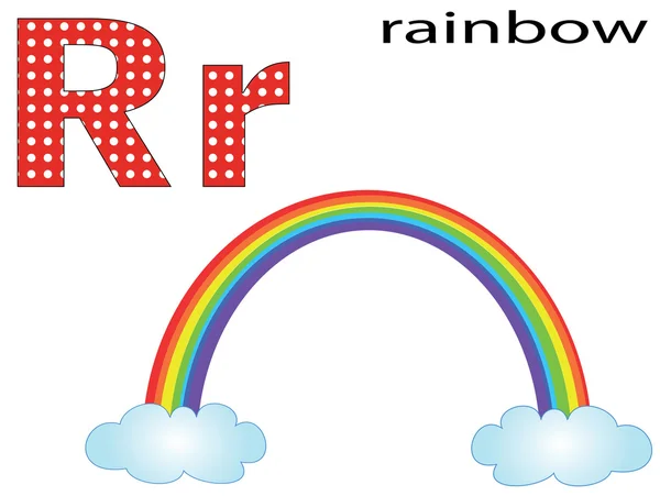 Children alphabet,R — Stock Photo, Image