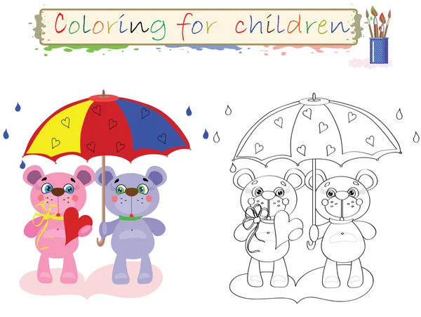 Färbung für Kinder — Stockfoto