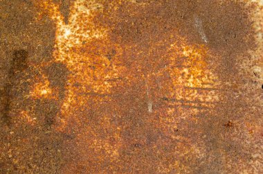 Rusty metal plate. clipart