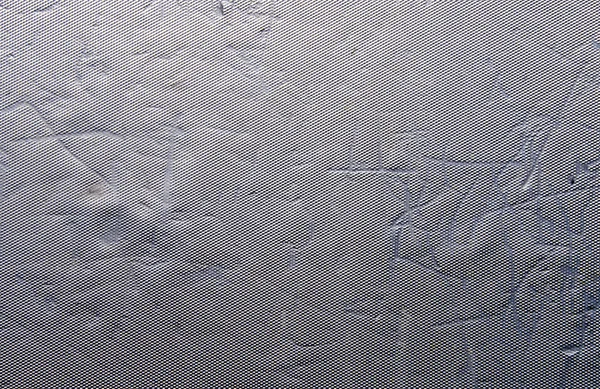 Σκηνικό του τοίχου από λευκοσίδηρο αλουμινίου. — Φωτογραφία Αρχείου