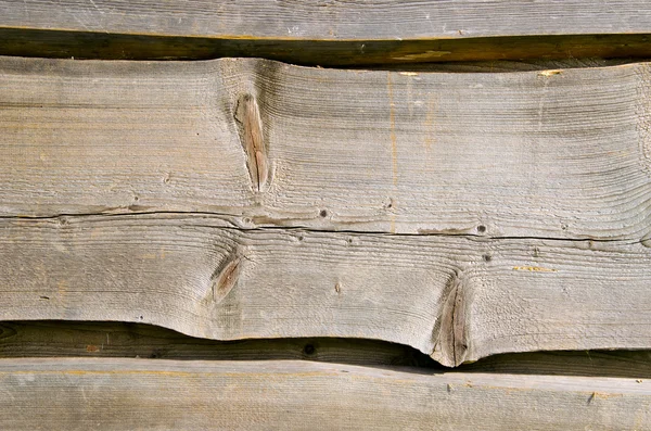 板背景刻まれた木製の村の家の壁 — ストック写真