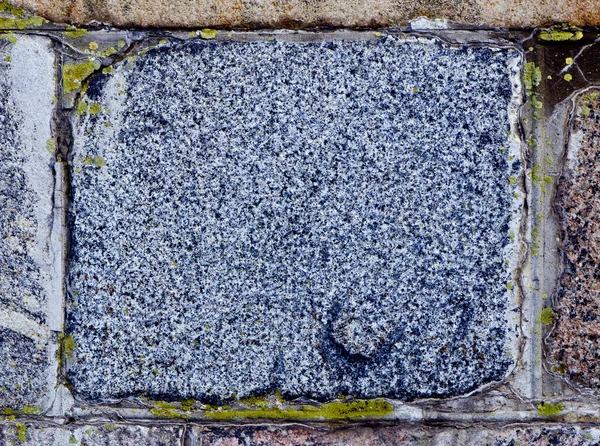 Antico granito mattone sfondo dettagli primo piano — Foto Stock