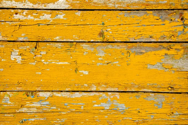 皮をむくレトロなグランジ木造壁板の背景 — ストック写真