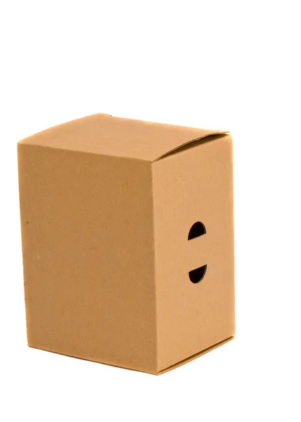 Caixa de papel do pacote — Fotografia de Stock