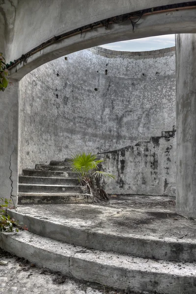 Древняя лестница Стоковое Фото