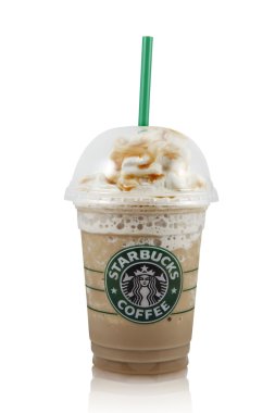 Starbucks Caramel Frappuccino clipart