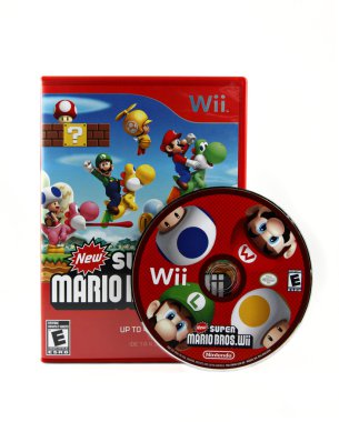 Super Mario Brothers Wii clipart